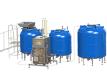 УХПТ-2000ОК — установка холодного приготовления тузлука (2000 л/час, основной комплект)